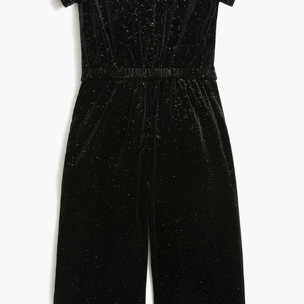 Crewcuts Sparkling Black Jumpsuit